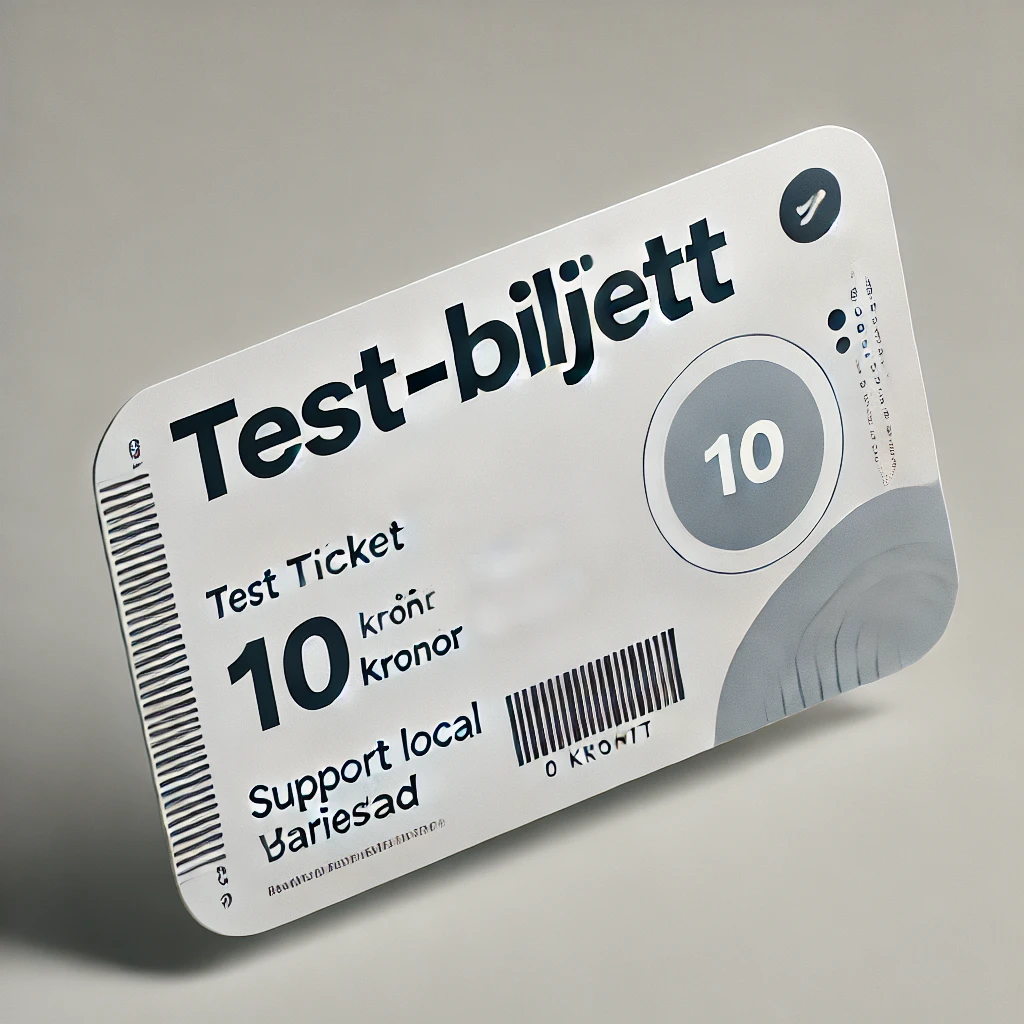 Testevent! Provköp gärna